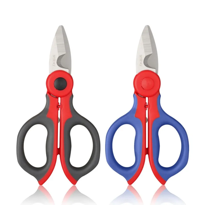 Multitool Scissors Heavy-duty Cable Cutters Electrician Fiber Industrial-grade Stainless Steel Resistant Household Shears Tool