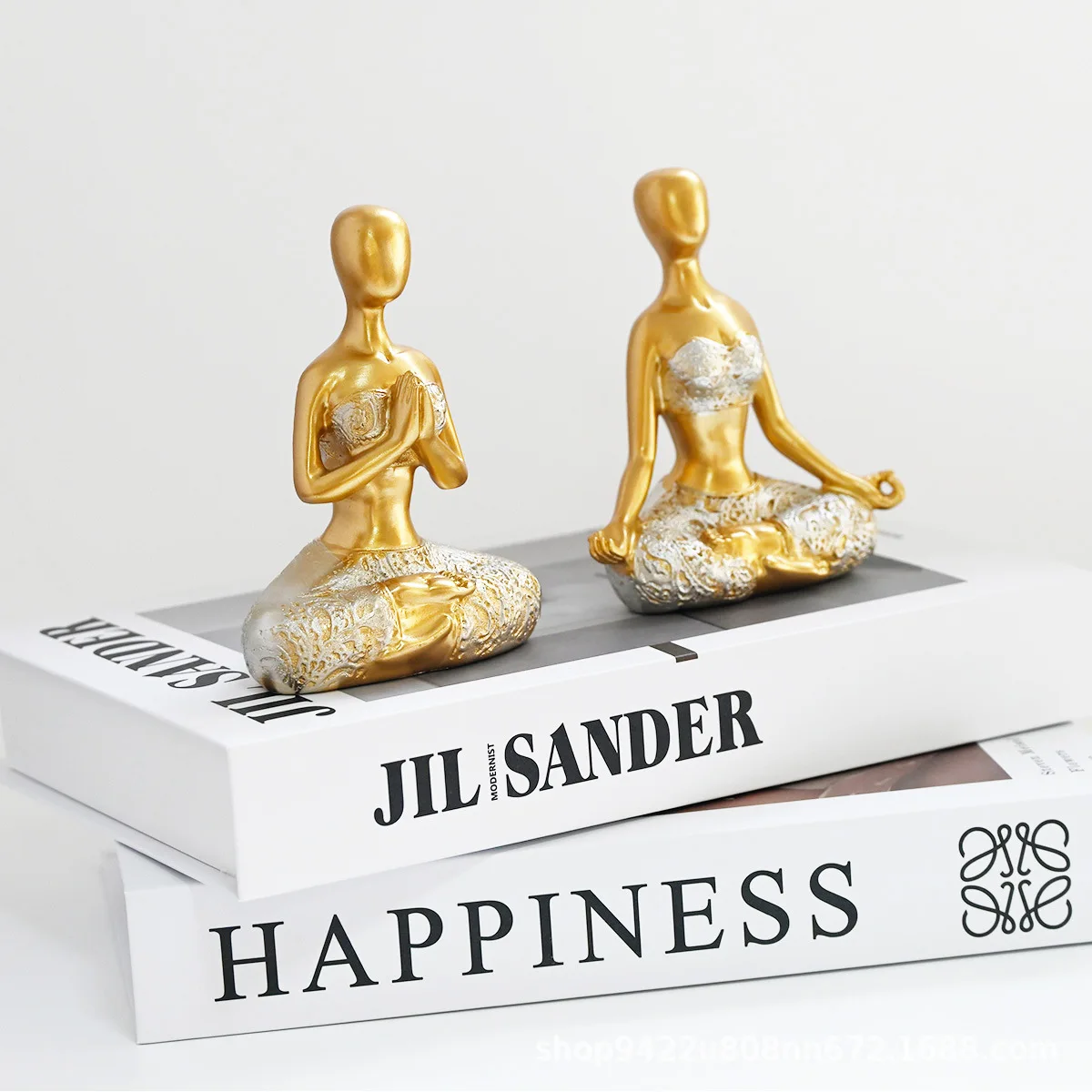 

Nordic Mini Abstract Yoga Figure Desktop Decoration - Artistic Miniature Ornament for Home & Office Desk