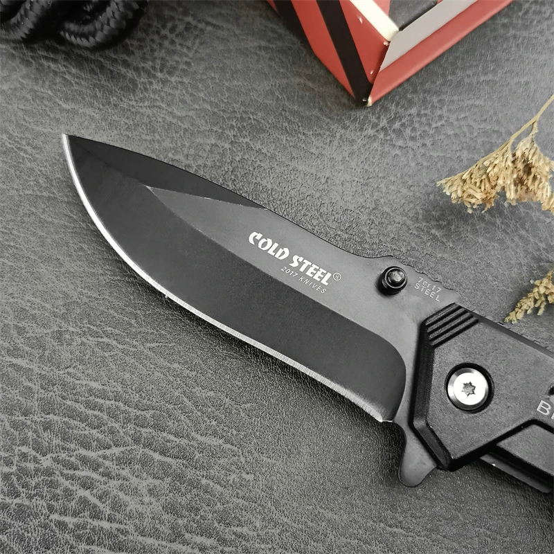 Multi functional camping CG217 mink folding tactical 5Cr13Mov blade self-defense survival aluminum handle EDC folding knife