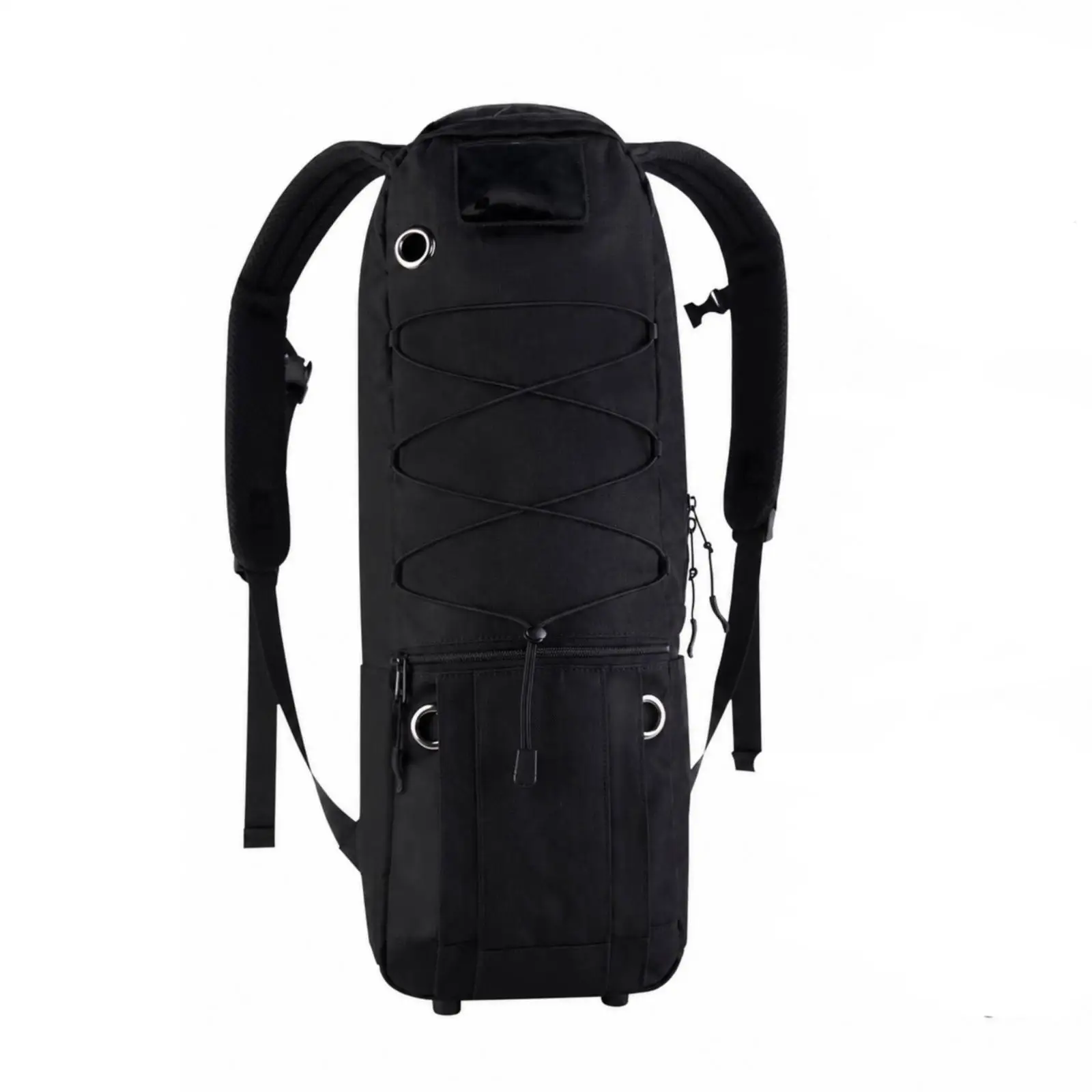 Portable Oxygen Carrier Bag Backpack for Medical Cylinder Equipment Holder with Elastic Cord and Top Handle