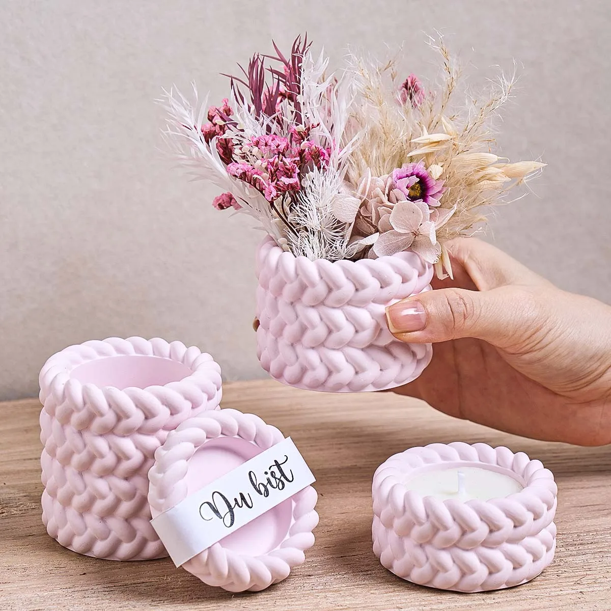 

Тканая банка для свечей, силиконовая форма, сделай сам, круглый бетонный цветочный горшок, литейные формы, коробка для хранения гипсовой смолы, ремесло, домашний декор