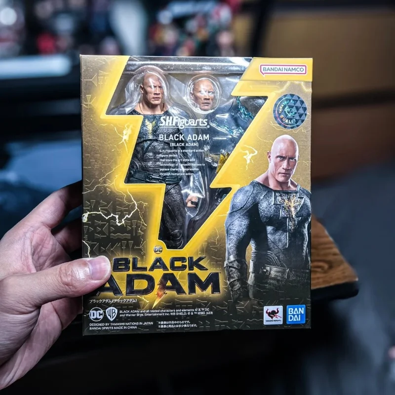 

Original DC Black Adam Teth-Adam SHF Dwayne Johnson Collection Action Figure Decoration Model Toy Gift Boy Gift Kid Toys