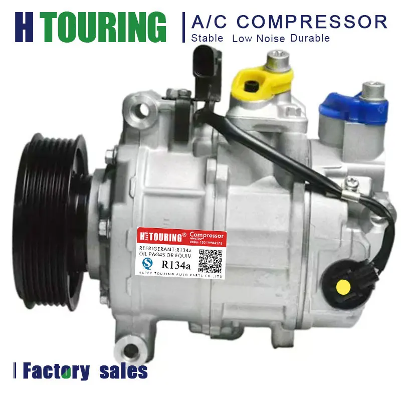 

Air AC Compressor for Volkswagen Transporter T5 Multivan Amarok 7E0820803 7E0820803F 7E0820803J 7E0820803A 7E0260803G 7E0820803H