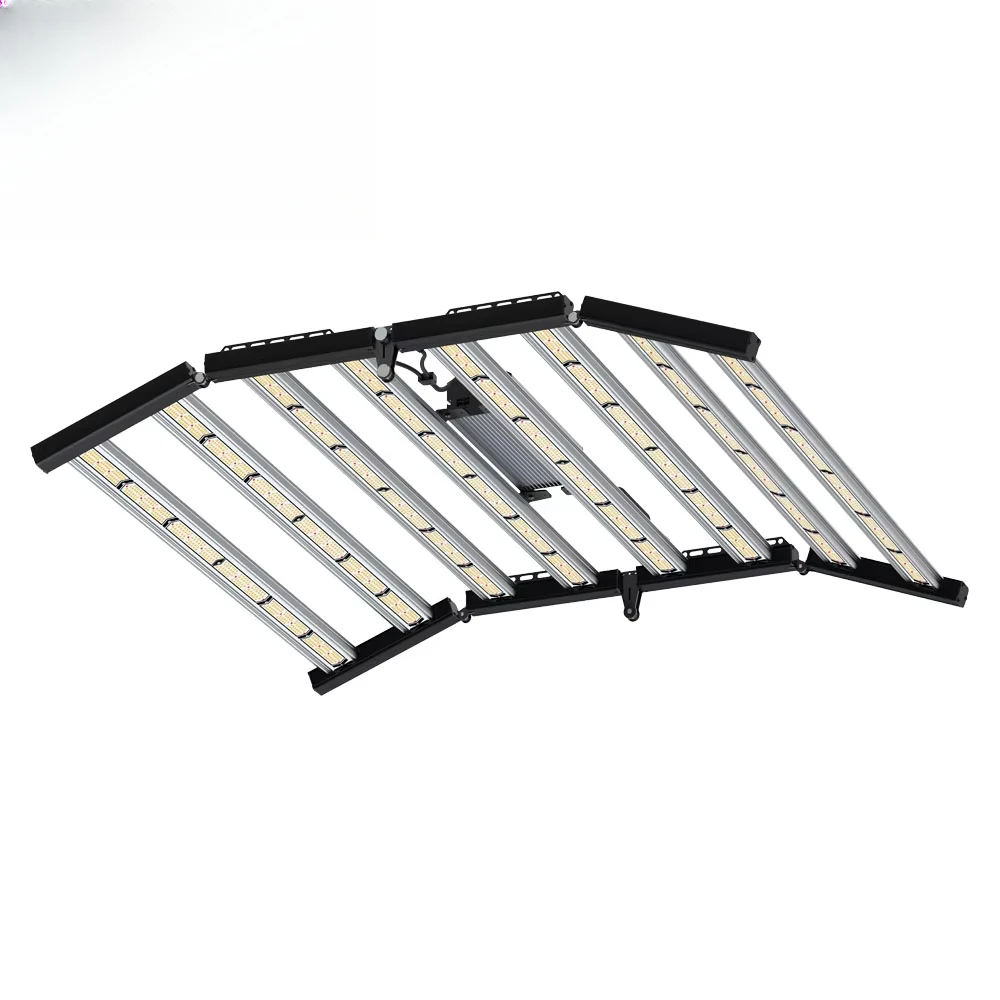 

Newest Arrival 2023 Hydroponic Indoor Full Spectrum Smart Control 8 Bars Foldable LED Light Grow 720W