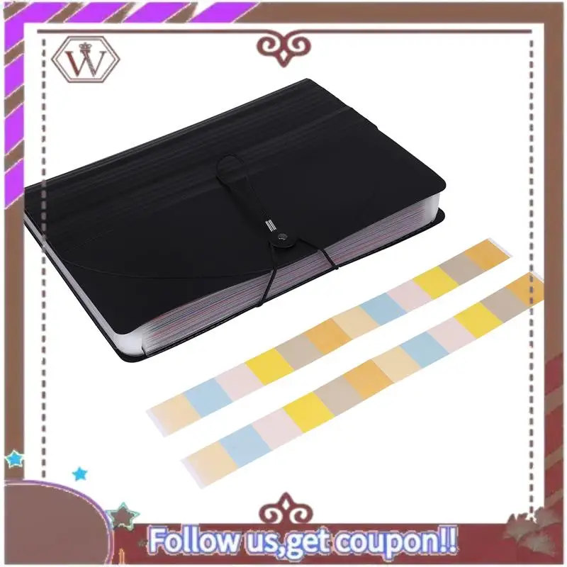 منظم ملفات ABBG-Accorddian، مجلد ملفات قابل للتوسيع، حجم حرف مجلد الأكورديون المحمول، للمستندات الورقية بحجم حرف A4