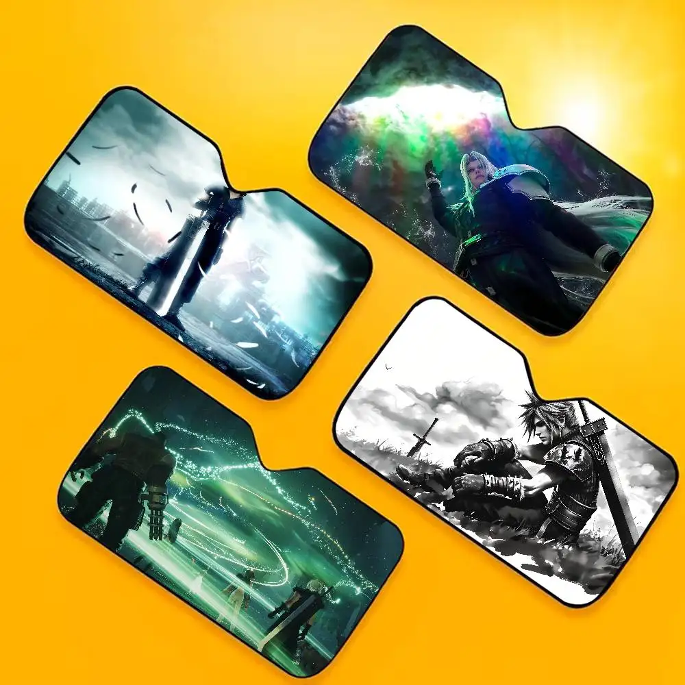 

Pop Game Final Fantasy Sunshade Sun Shade Shield Blocker Auto Cover Protector Window Visor Universal