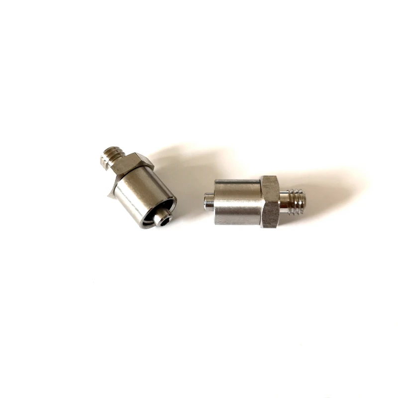 316 Stainless Steel Syringe/dispenser/machine Adapter Metal Male Luer Lock To M6 Male Thread Connector