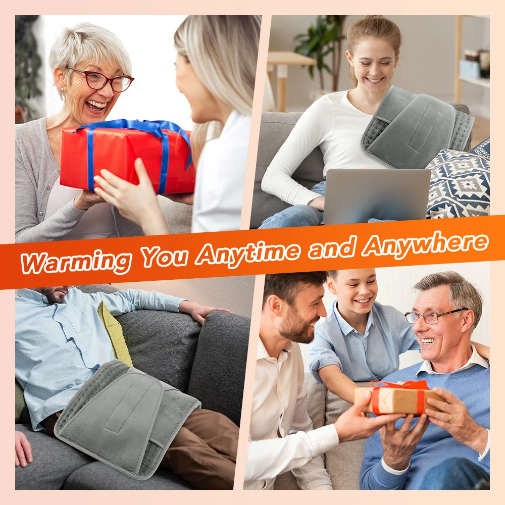 

Электрические нагревательные массажные подушечки для талии, пояс для живота, поясничный желудок, горячий компресс, 9/10 уровней нагрева, теплое одеяло для матки, всего тела