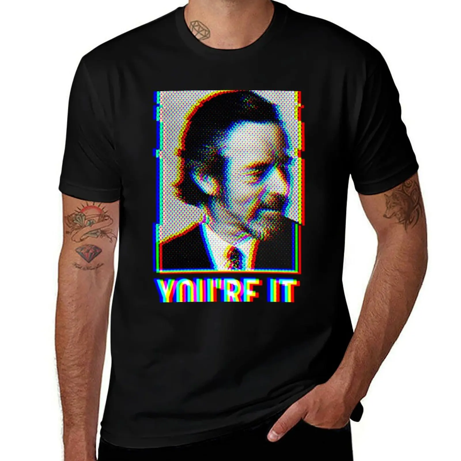

Retro Alan Watts Youre It T-Sh T-Shirt t shirts cotton 100% t shirt man plain man t shirt cotton high quality T-shirt