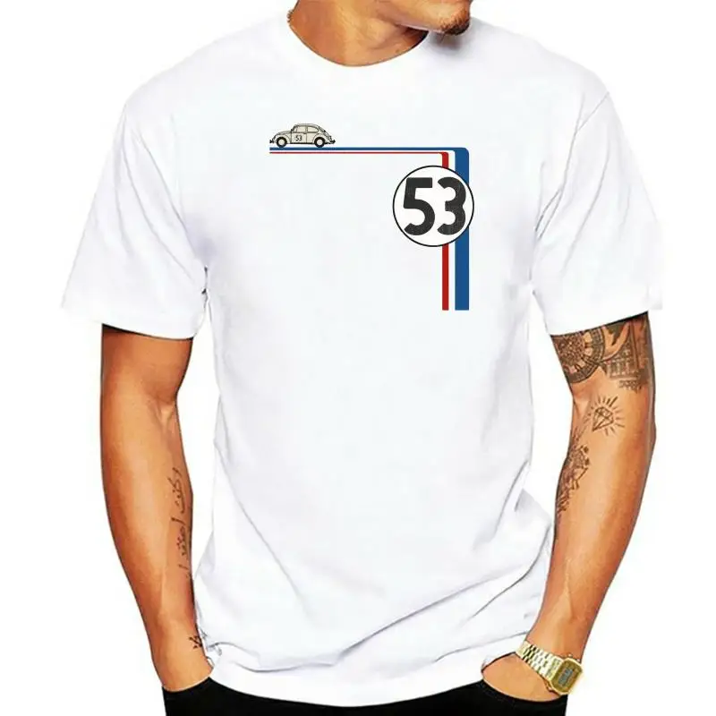 HERBIE 53 T-SHIRT - Car Movie Goes Number Nummer