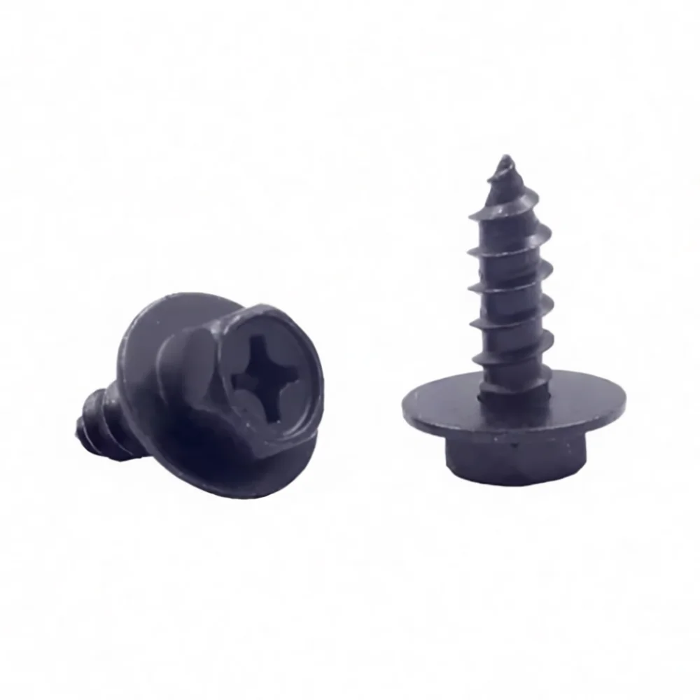 M6 Self Tapping Automotive Screws Universal Mudguard Bumper Fender Mounting Clips Vehicle Exterior Hardware Parts