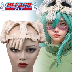 PU Bleach Neliel Mask Antelope Skull Half Face Mask Comic-Con Bleach Anime Cosplay Prop Dance Masquerade Halloween Party Gift