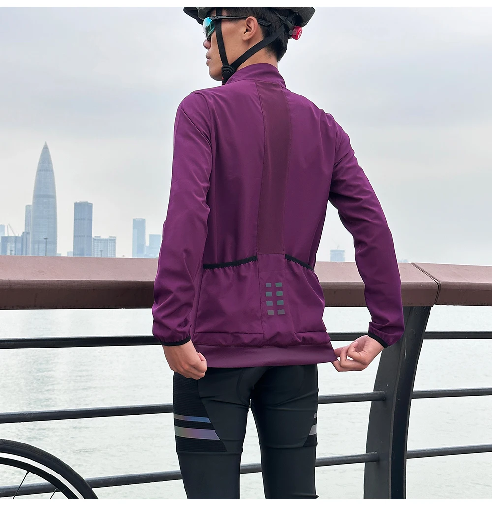 WOSAWE Fahrradjacken, Sommer, atmungsaktiv, Fahrradjacken, Windjacke, Reiten, Outdoor, Sonnenschutz, Reitausrüstung – Detail 4