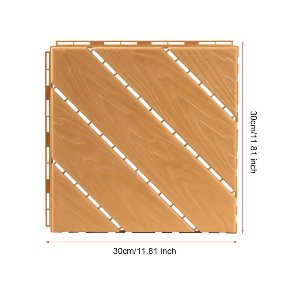 Self Paving Splicing Floor Mat Easy to Clean Plastic Renovation Floor Tile Home DIY 30x30cm Floor Board Bedroom
