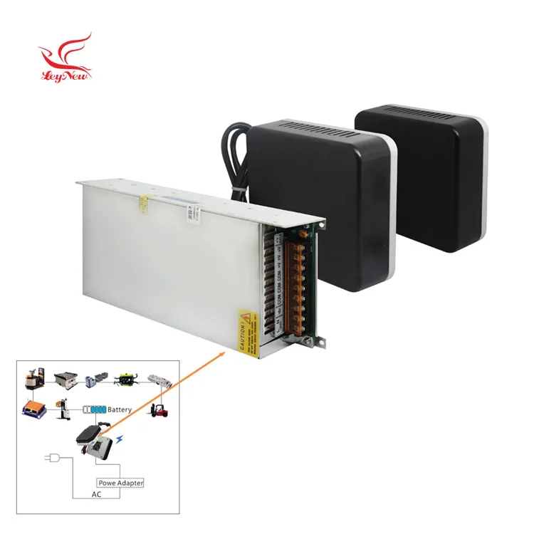 Auto Fast Charger Agv Battery Charger Module With Receiver, 600w Muti Lead Acid Battery Wireless  Charger for Agv Agc Robot