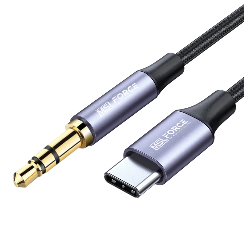 Аудиокабель USB TYPE-C с разъемом 3,5 мм, Hi-Fi аудиокабель DAC, создайте собственную аудиосистему в автомобиле на расстоянии 1 м, кабель aux для автомобиля