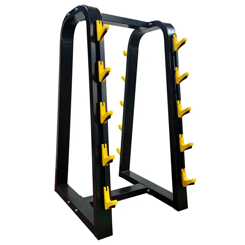 Wholesale Barbell Rack Gym Equipment Weight Lifting Free Weight 10 Pieces Barbell Set Storage Rack