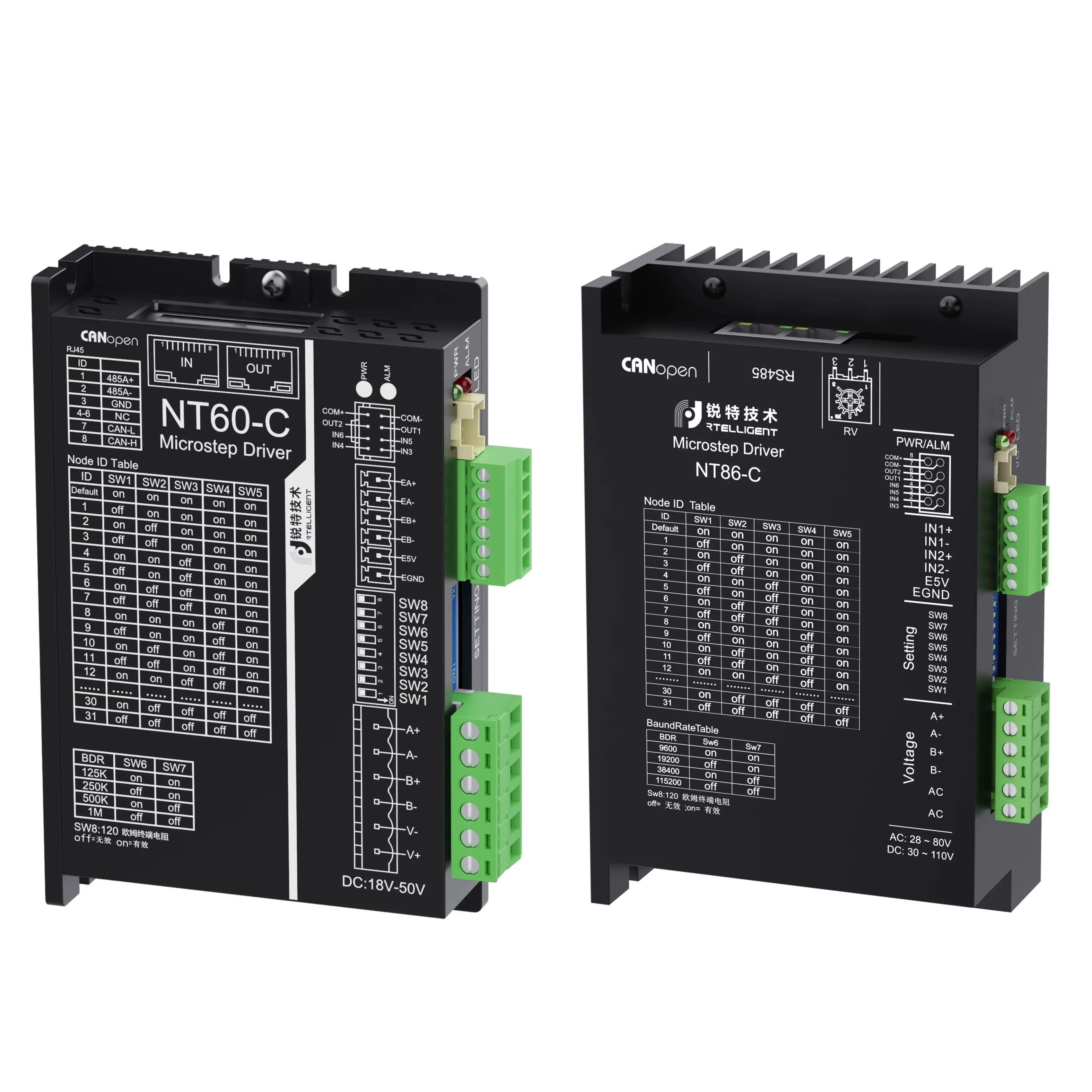 controlador-de-motor-paso-a-paso-canopen-de-alto-rendimiento-nt60-c-18～50vdc-nt86-c-30～110vdc-24～80vac-para-controlador-de-motor-paso-a-paso-y-servo