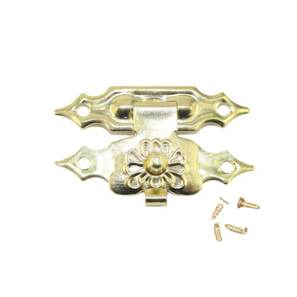 Reliable Protection 10pcs Wooden Case Hasp Latch Set Secure Toggle Lock Closure Maximum Safety for Your Valuable Items