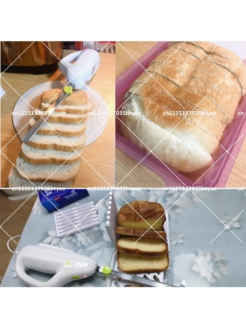 Electric Bread Knife, Serrated Stainless Steel Blade – Perfect for Slicing Bread, Cake, and Sandwiches