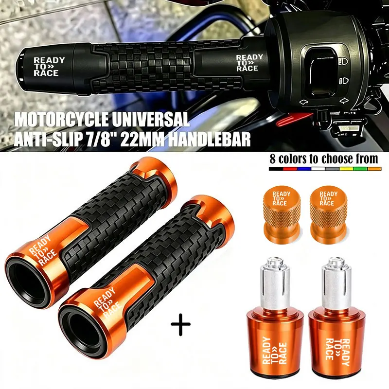 For KTM Ready to Race Duke 690 790 890 1190 Rc 1290 Adventure Tire Valve Caps Handle Bar End Cap Switch Keycap ABS Protection