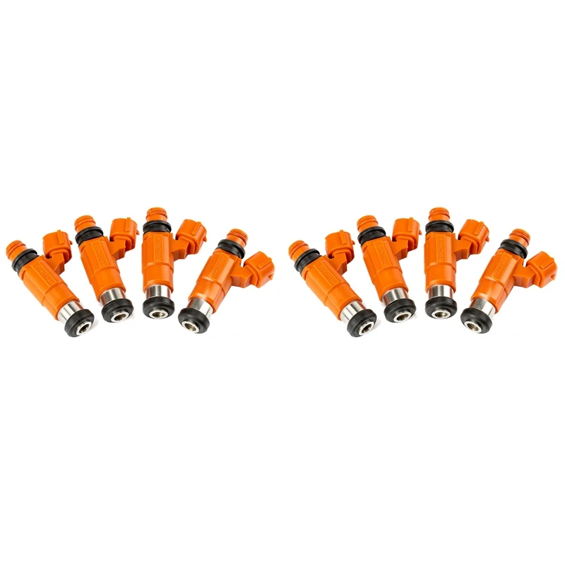 Set Of 8 Pieces Fuel Injectors For Yamaha F115 HP Outboard 2000-2011 68V-8A360-00-00 CDH210 INP-771 15710-65D00