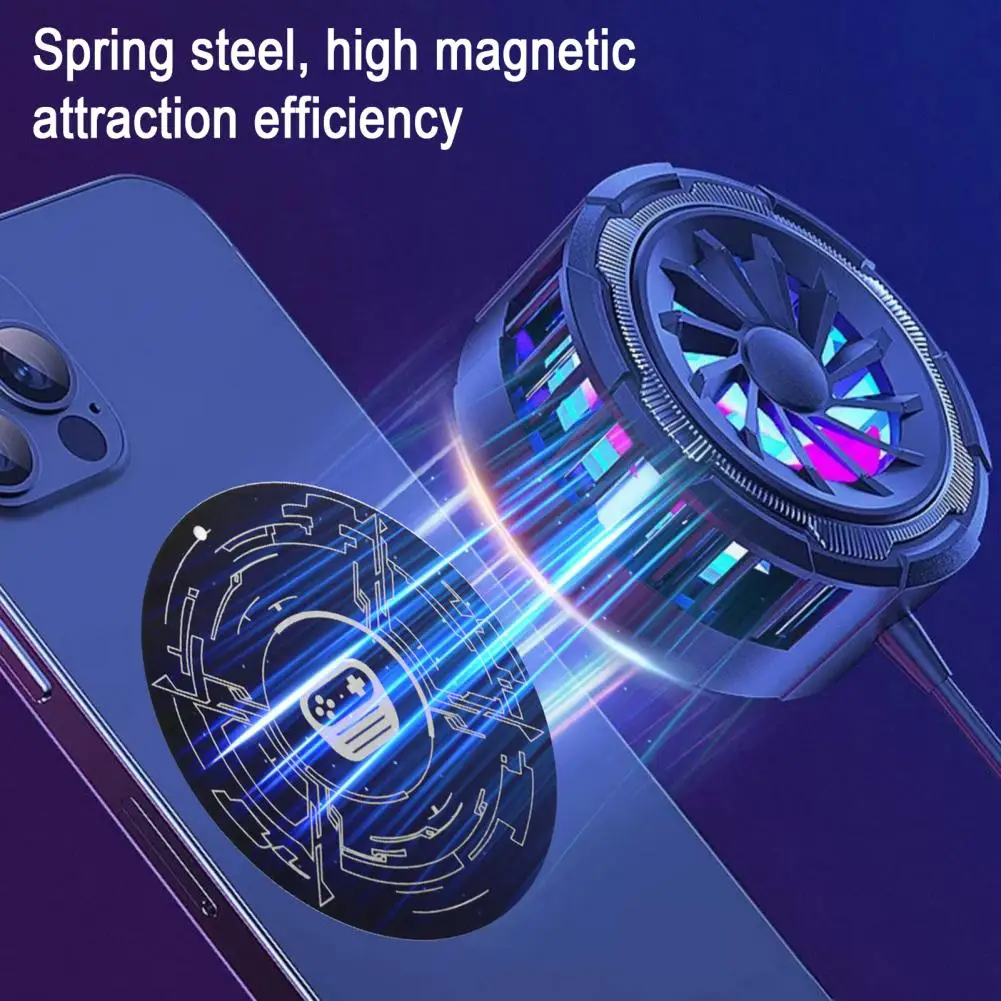 Magnetic Heat Dissipation Patch Radiator Strong Magnetic Suction Plate Spring Steel Mount for Phone Case And Tablet