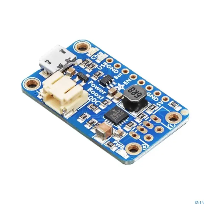 R91A 500MA PowerBoost 500 Зарядное устройство Портативное перезаряжаемое USB 5 В для проекта