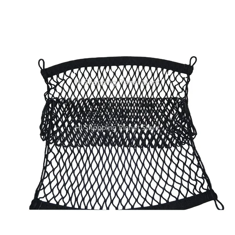

PP/PE/NYLON elastic webbing single layer cargo net for cars ,trucks, SUVs