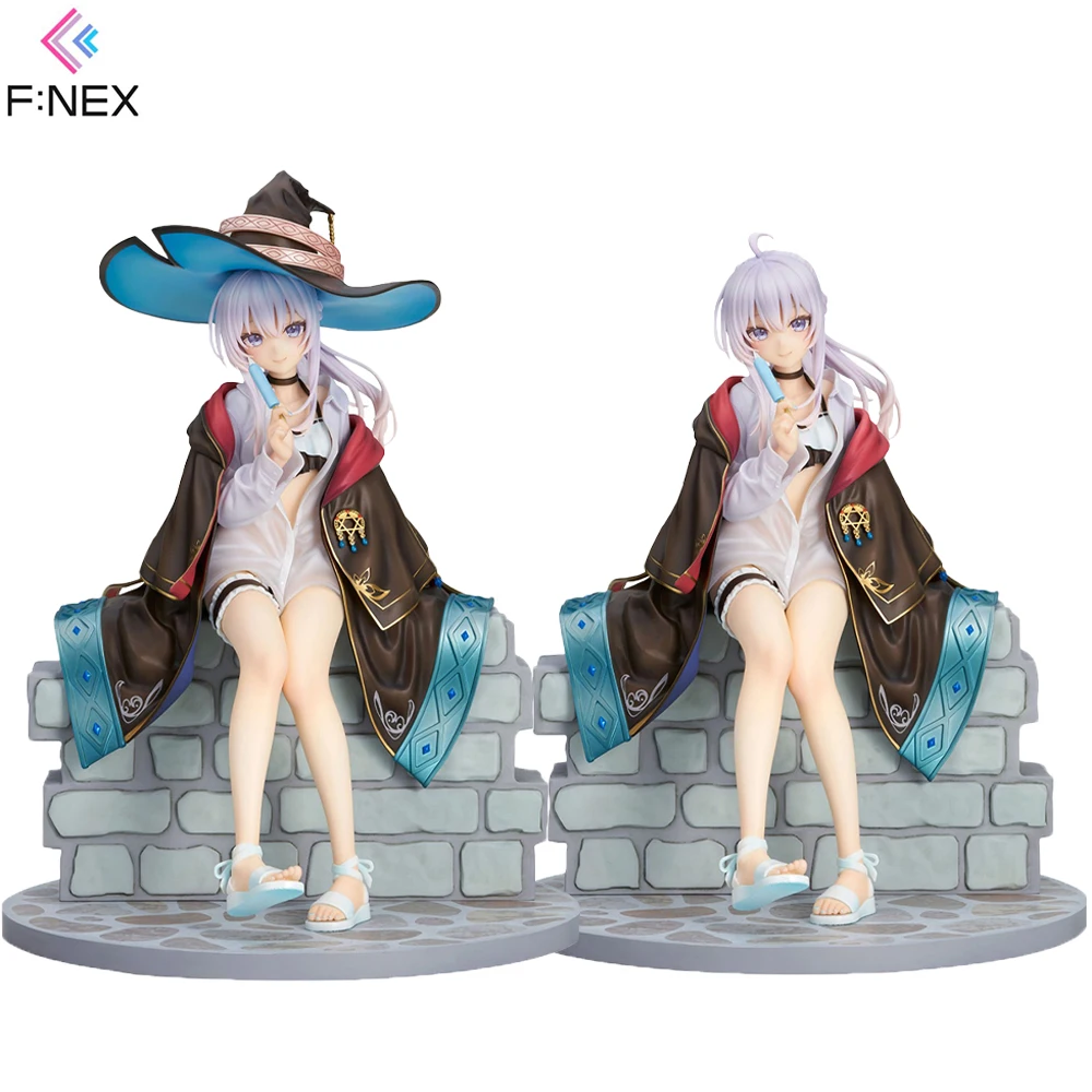 

FuRyu F:NEX: Wandering Witch: The Journey of Elaina Elaina Summer Vacation Ver. 1/7 Кукла Bishoujo Коллекционная аниме-фигурка Игрушка