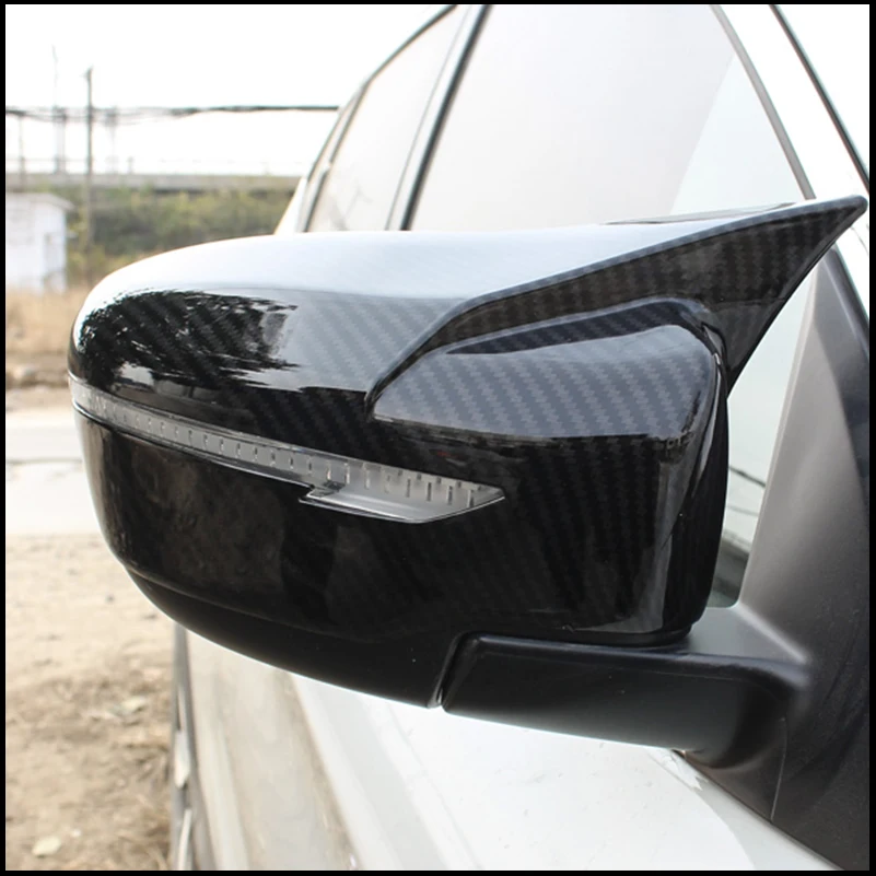 Car Styling For Nissan Murano 2015-2021 Door Side Wing Rearview Mirror Cover Cap Sticker Trim Auto Accessories