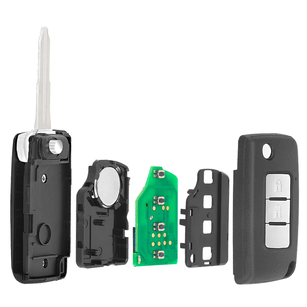 KEYECU M6370B882 G8D-635M-A for Mitsubishi Pajero 2015 2016 2017 2018 2019 2020 2021 Remote Key Fob 433MHz 46 Chip MIT11R