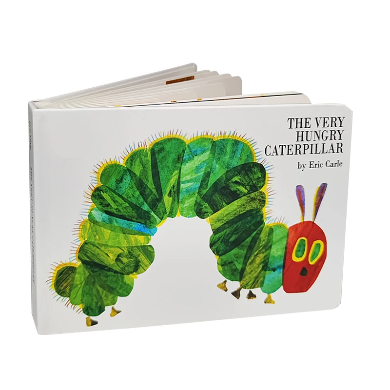 

1 book The Very Hungry Eric Carle Educational English Picture Book For Baby Kids Children