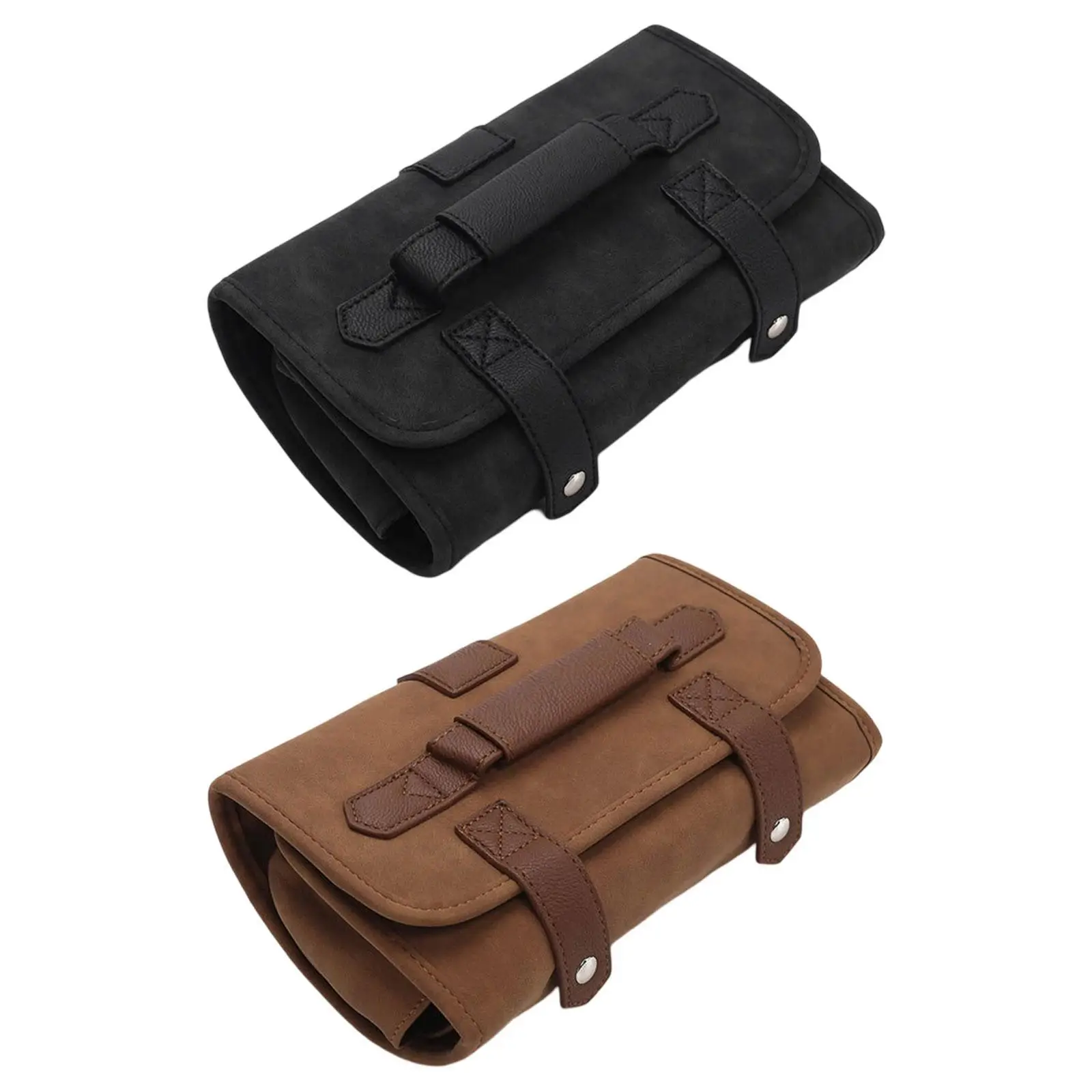 

Hairdresser Scissors Case Organizer PU Leather Portable Large Barber Tool