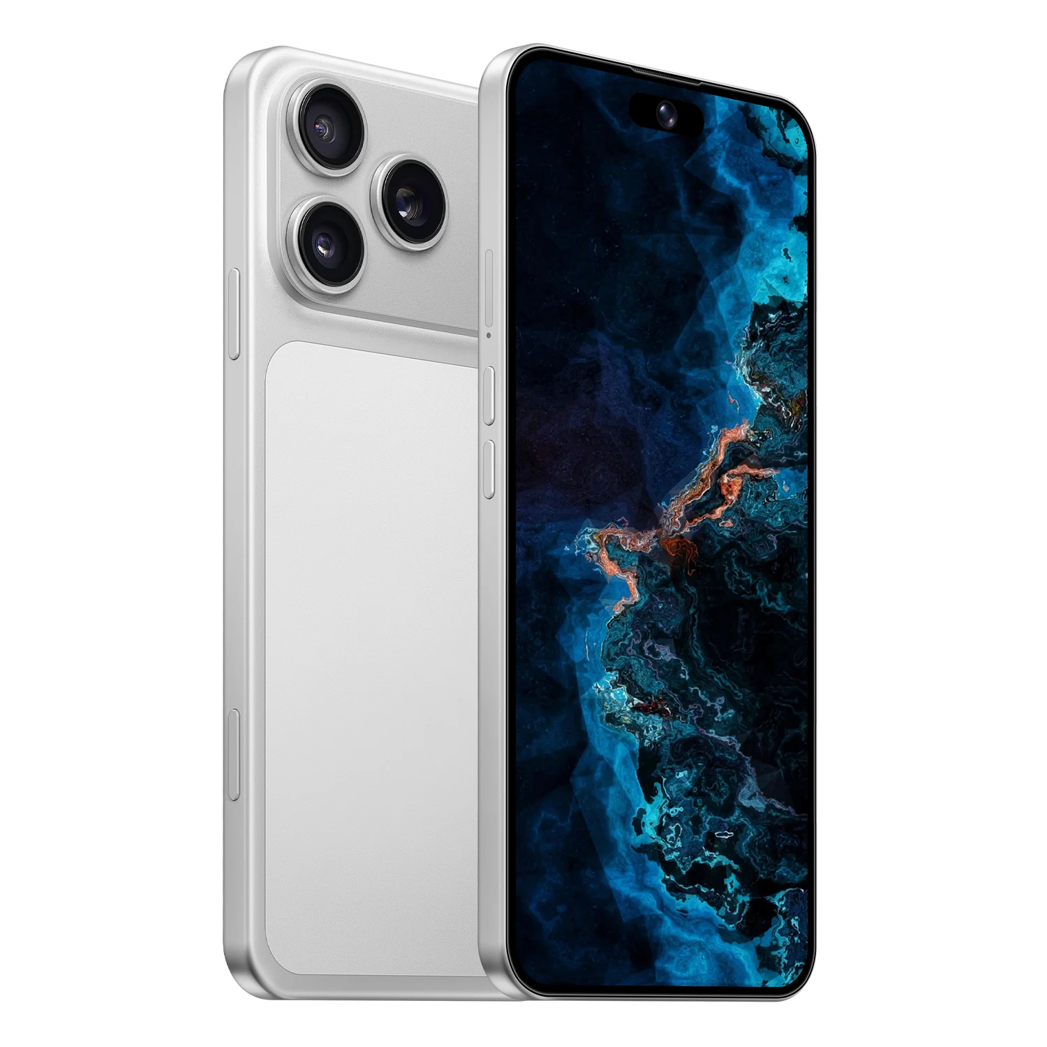 IVMI Selling face recognition 18 Pro Max Android phone 6.7 inch 3GB+16GB dual camera Google Play Bluetooth WiFi smart phone
