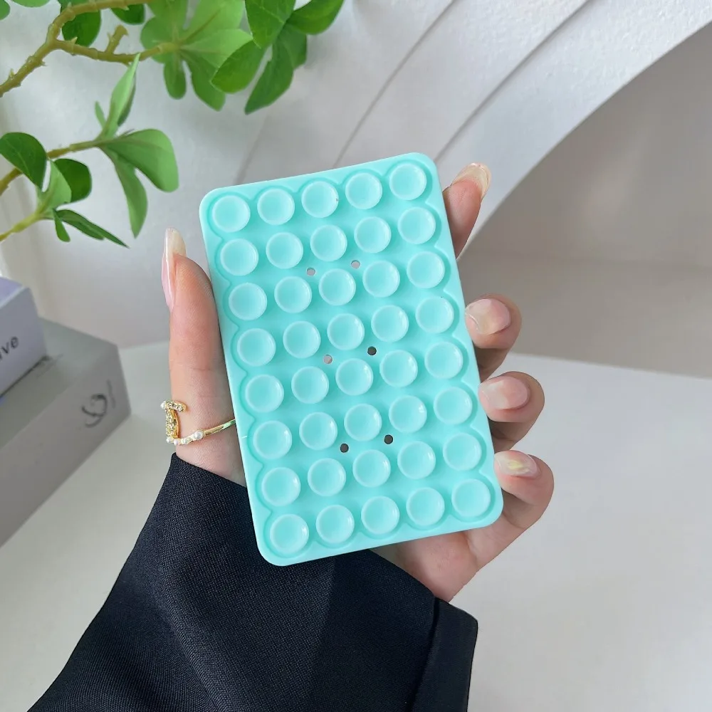 

Новый моющийся кронштейн на присоске, двухсторонняя силиконовая присоска, резиновая присоска, сильная адсорбция, прочная фиксированная накладка для мобильного телефона