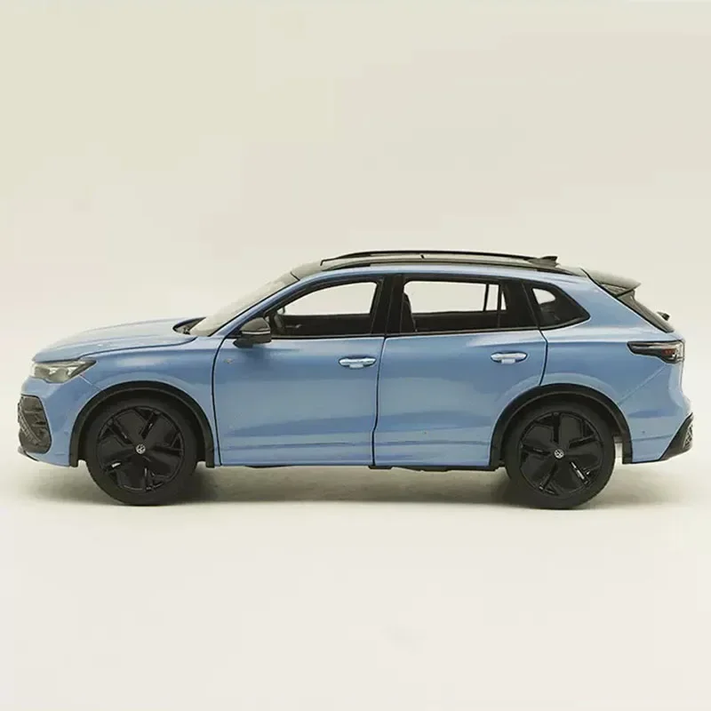 Diecast 1:18 Scale TIGUAN L Pro 2024 Simulation Alloy Car Model Toy Collectible Ornaments