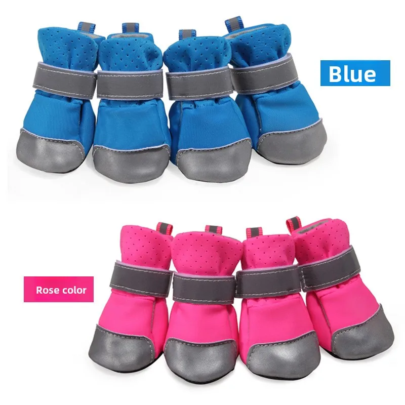 Summer Breathable Pet Shoes for Small Dogs, Soft Sole Comfor