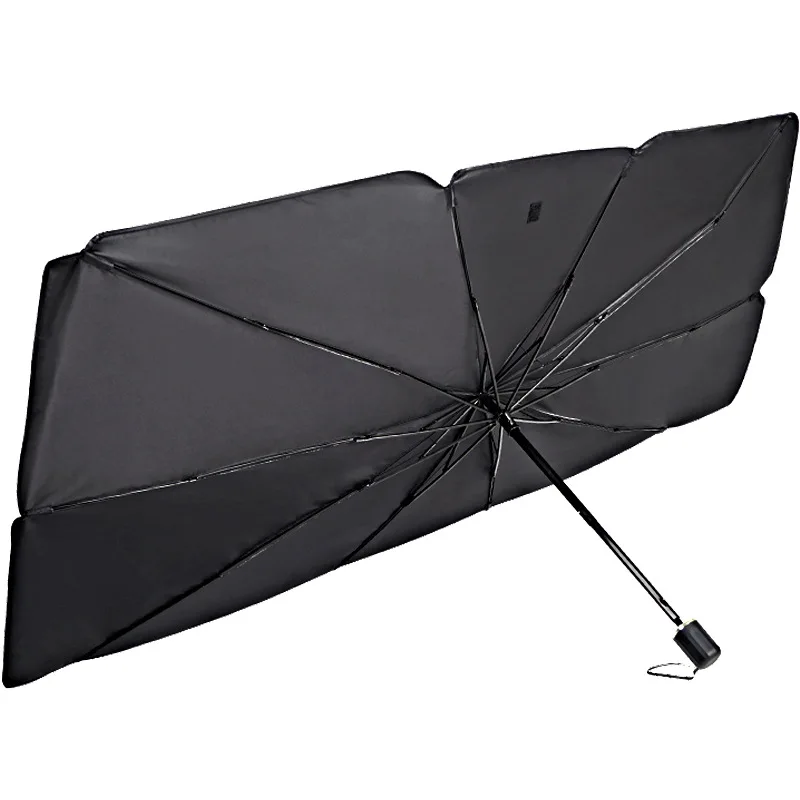 LEIBOO-Parasol para coche, sombrilla protectora para el sol, accesorios de protección del parabrisas Interior, sombreado automático, Verano