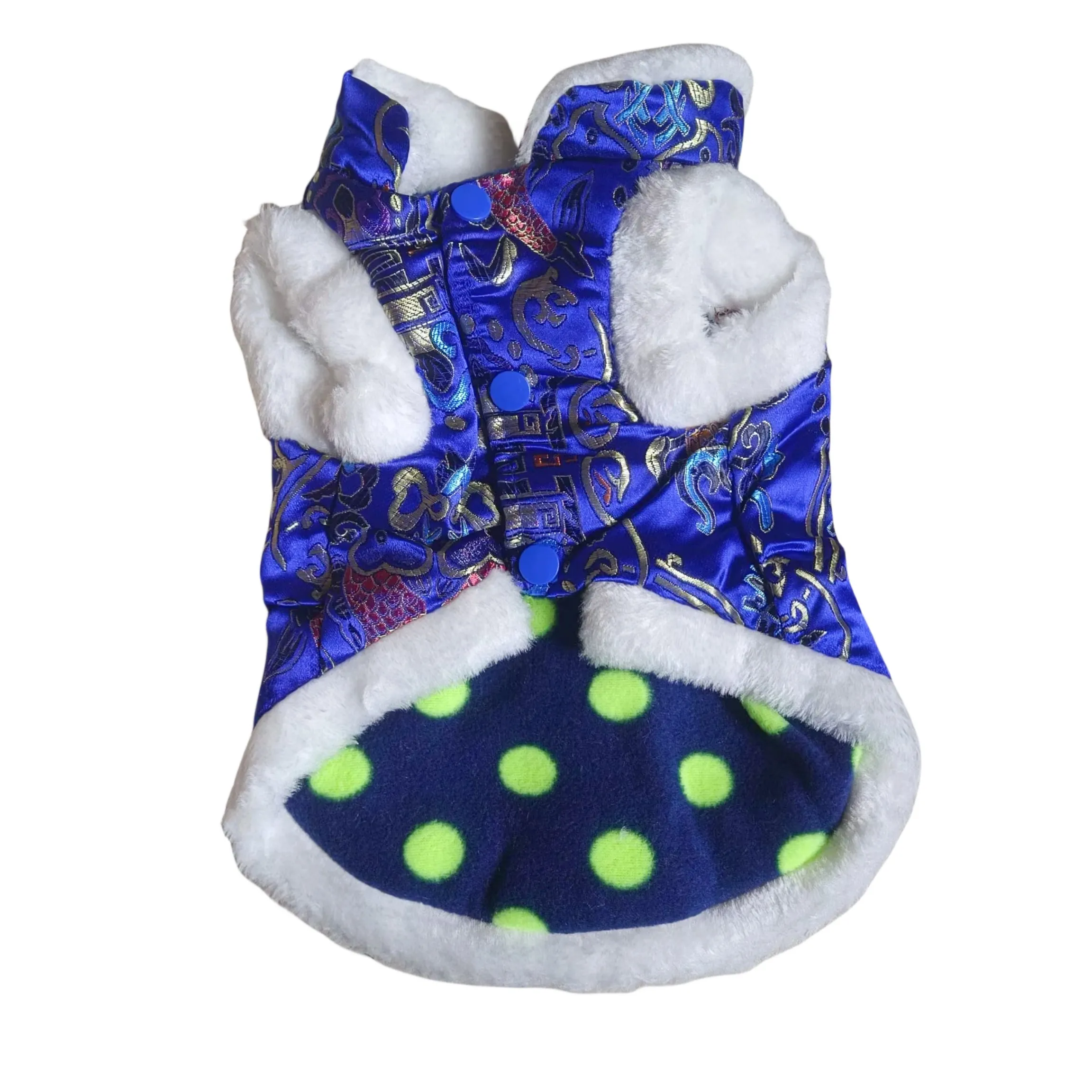 Pet New Year Clothes Large Dog Cat Festival Coat Chinese Style Pet Clothing Vest S-5XL Happy New Year Tang-suit