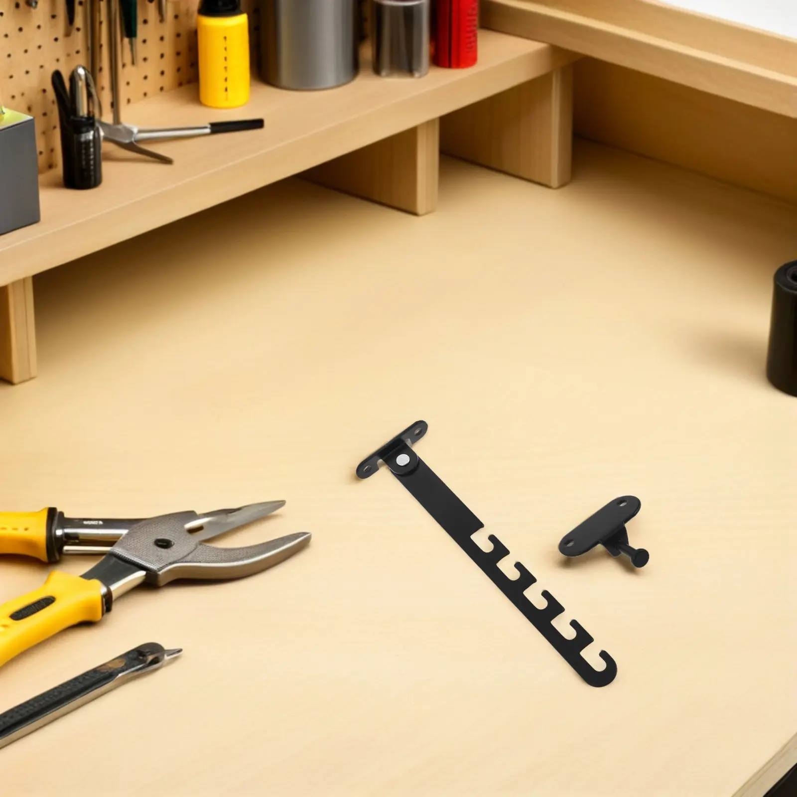 

Комплект из 2 регулируемых замков для окон, черная отделка, 5-уровневый ограничитель для раздвижных окон, защита от детей, безопасность для балконных дверей