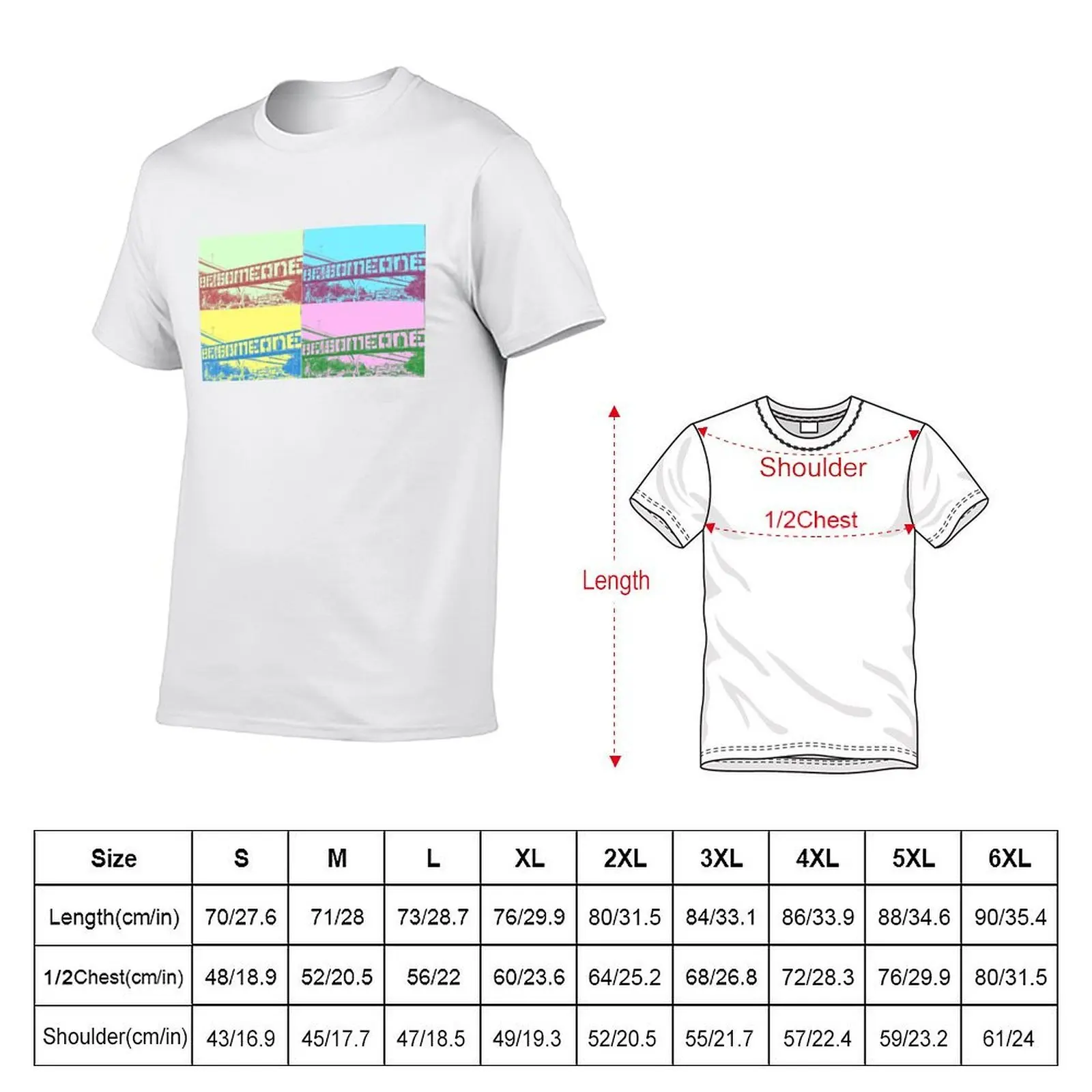 Houston: Be Someone T-Shirt summer clothes customs mens graphic t-shirts funny