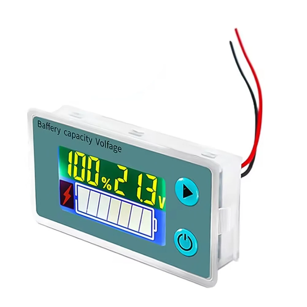 Battery Testing Electronic Diagnostics Lithium Battery Tester Plastic Material Color LCD Display Compact Design