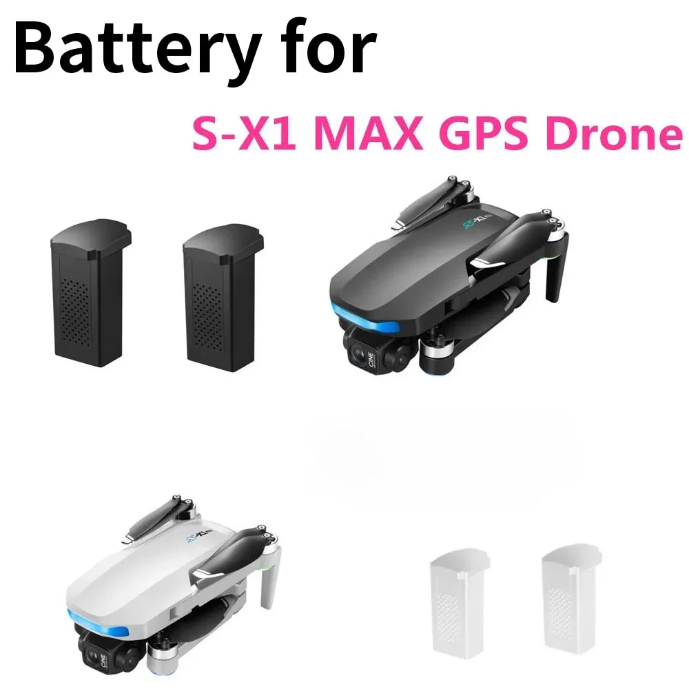 

S-X1 MAX Аккумулятор для GPS-дрона 7,4 В 1600 мАч Аккумулятор для деталей GPS-дрона S X1 MAX