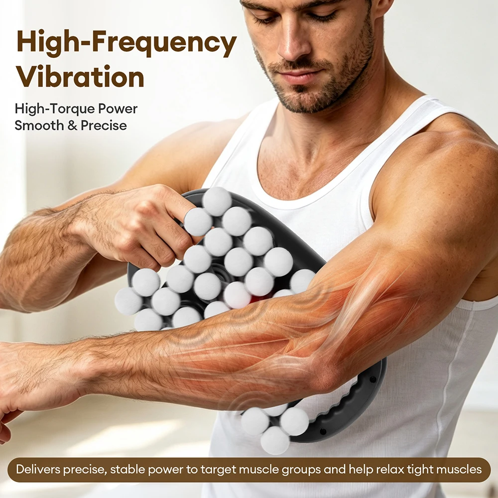 Upgrade Fascia Gun 99 Level Electric Fascia Massage Gun High-frequency Vibration Deep Tissue Muscle Massager for Home Office Gym view 5