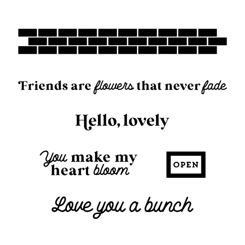 Campuran Musim Semi Bunga Mekar Logam Pemotong Dies/Cap Jelas DIY Kerajinan Pembuatan Kartu Scrapbooking Stensil Baru 2023