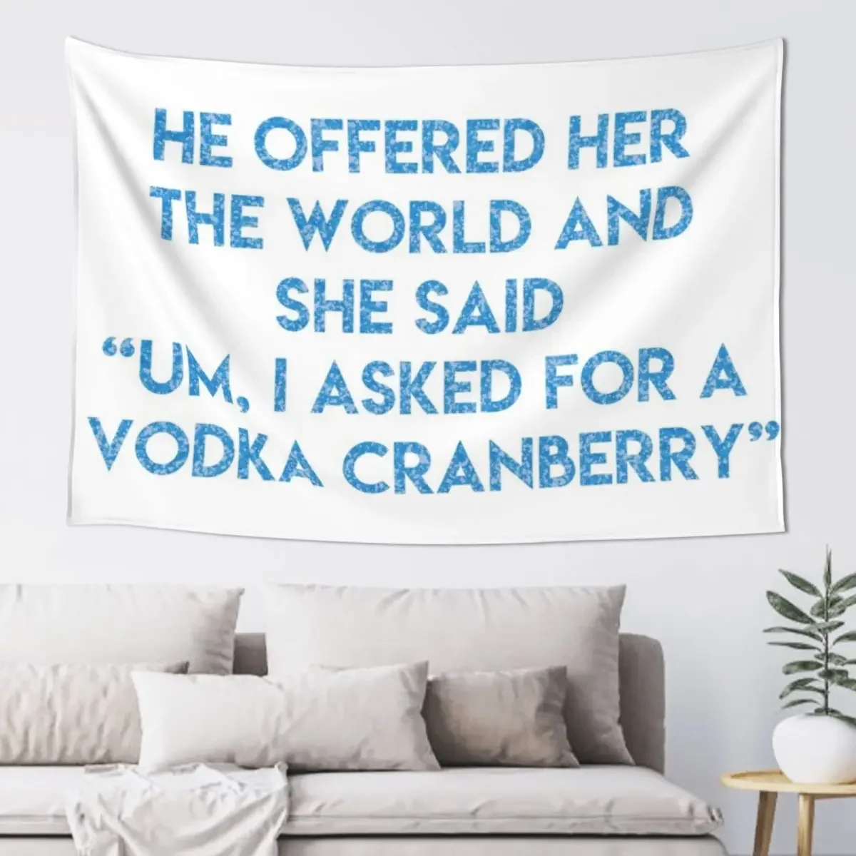 he offered her the world Tapestry Bedrooms Decorations Decorative Wall Murals Room Ornaments Hanging Wall Tapestry