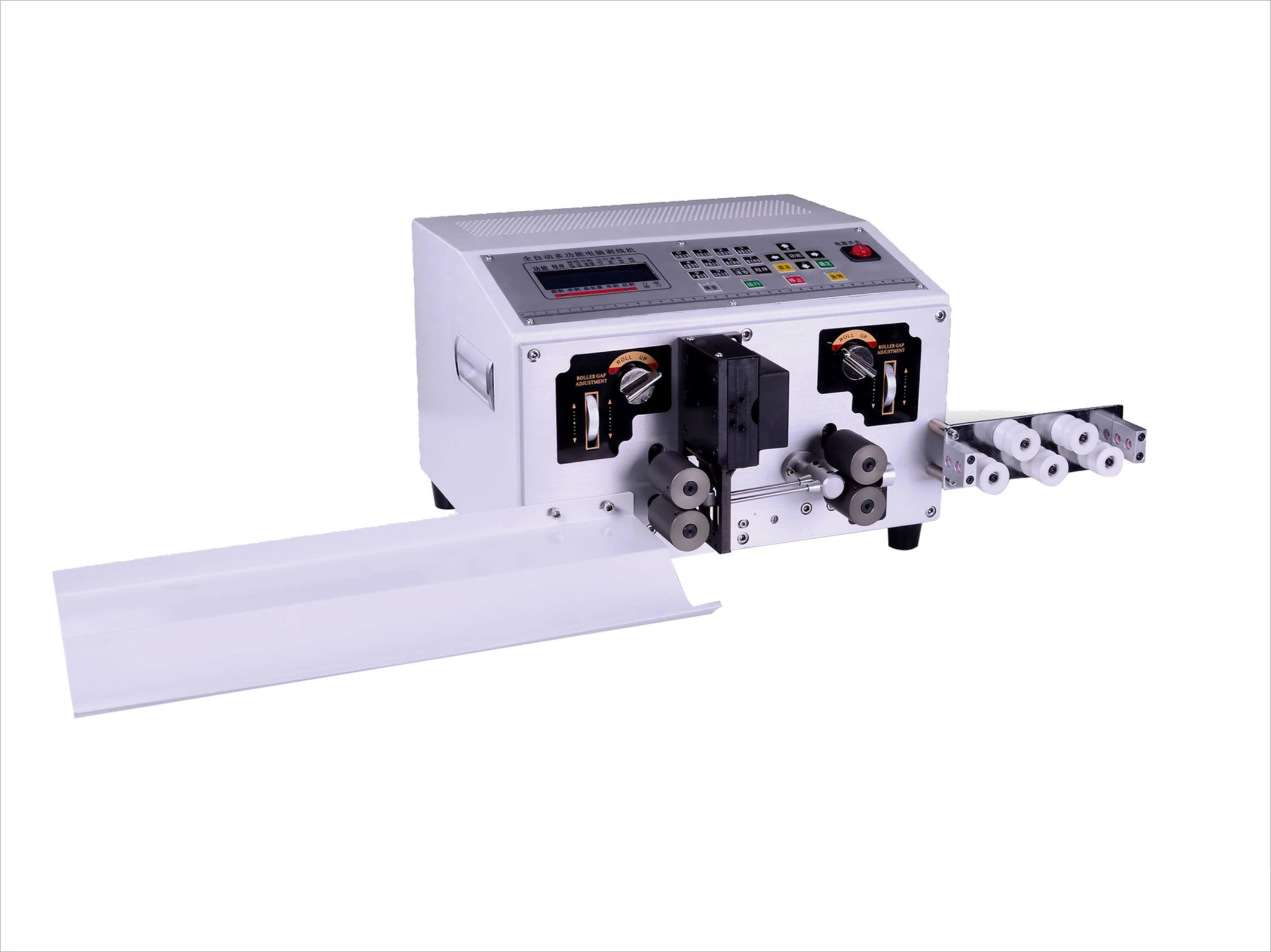 Cable PVC Wire Cutting Automatic Double wire Stripping Machine