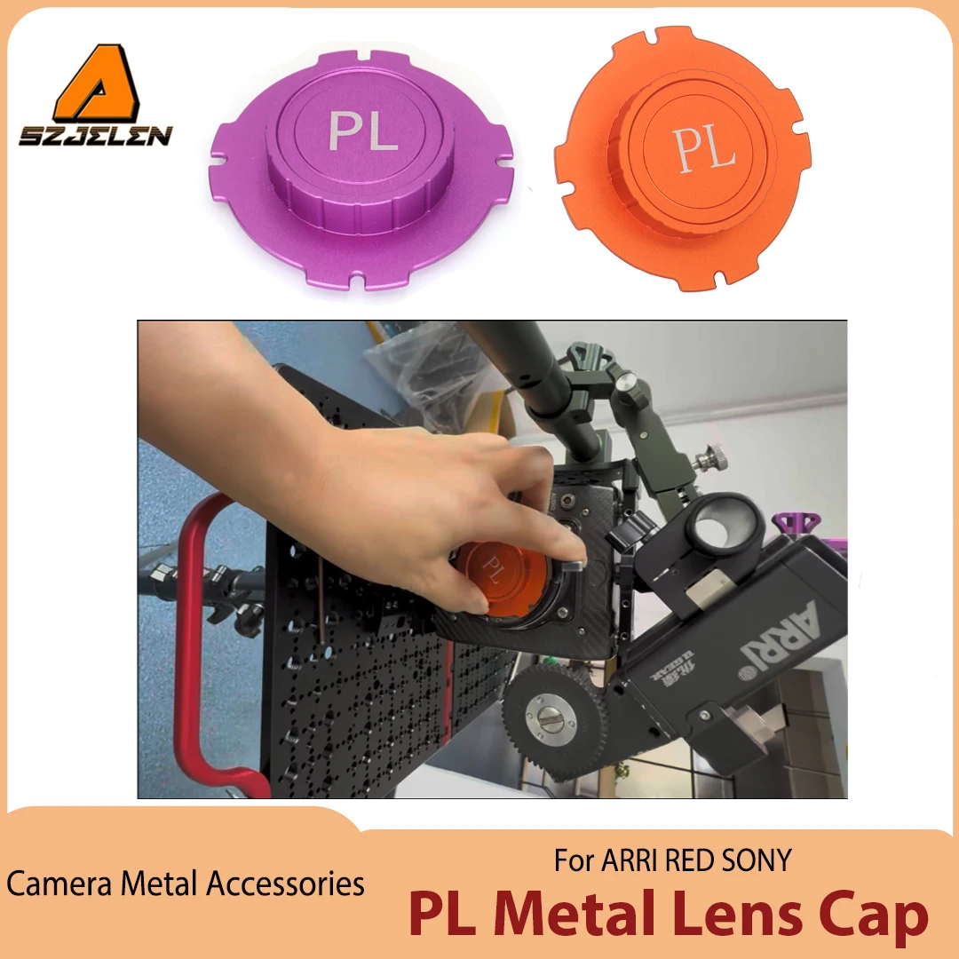 For ARRI RED SONY Camera Metal PL Movie Lens Dust Protect Cover