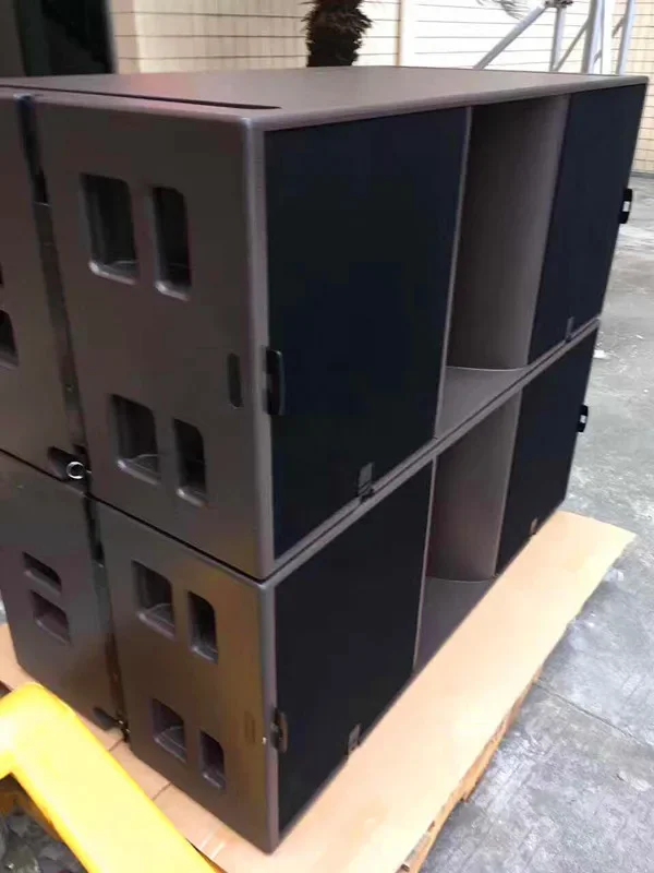Lase Sound LS1 Neodymium Dual 15 Inch 3 Way Powerful Line Array Stage Performance Speaker for Large Events